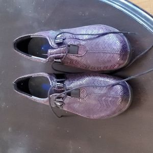 7.5 Purple Leather Wolky Shoes